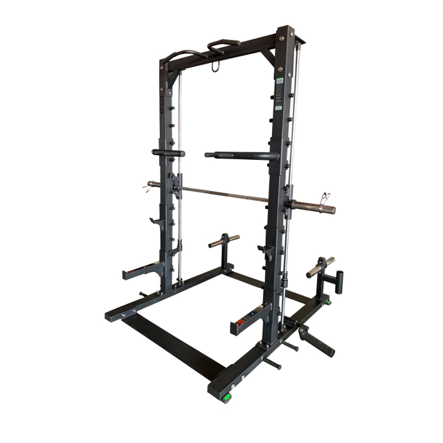 Fitness Equipment Multi Functional Smith Trainer with Gym Storage Rack
