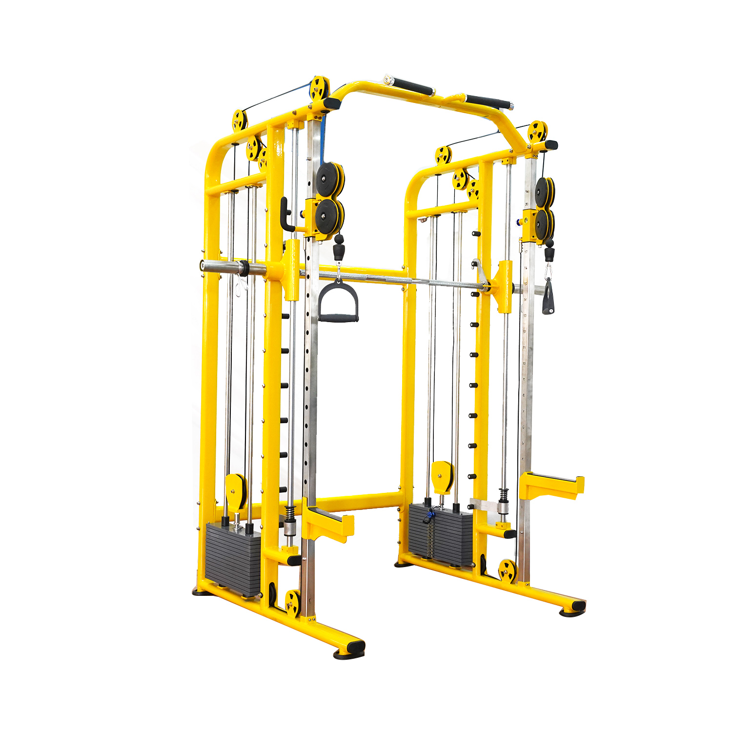 Commercial Gym Equipment Smith Multi Functional Trainer Machine with Cable 
