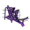 Purple Commercial PU Leather Dual Systerm ISO Leg Press